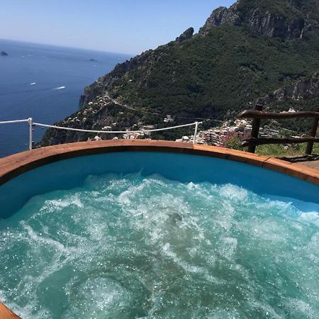 Villa La Tagliata Spectacular Jacuzzi Tub Amazing View And Private Parking Garage Positano Zewnętrze zdjęcie