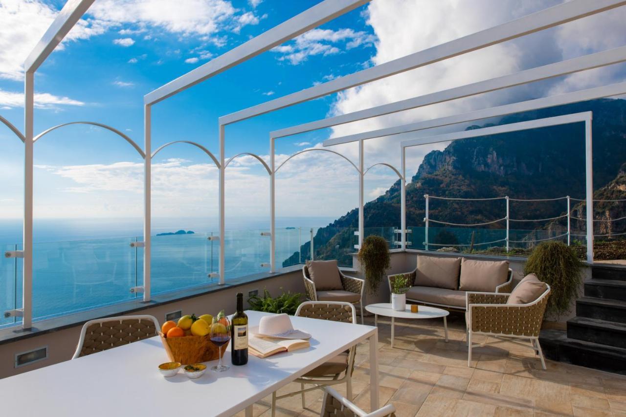 Villa La Tagliata Spectacular Jacuzzi Tub Amazing View And Private Parking Garage Positano Zewnętrze zdjęcie