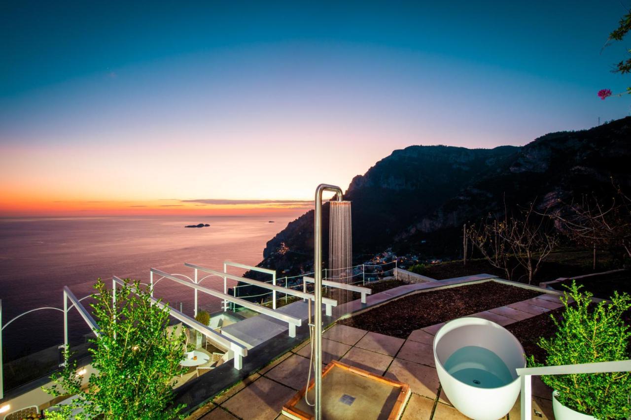 Villa La Tagliata Spectacular Jacuzzi Tub Amazing View And Private Parking Garage Positano Zewnętrze zdjęcie