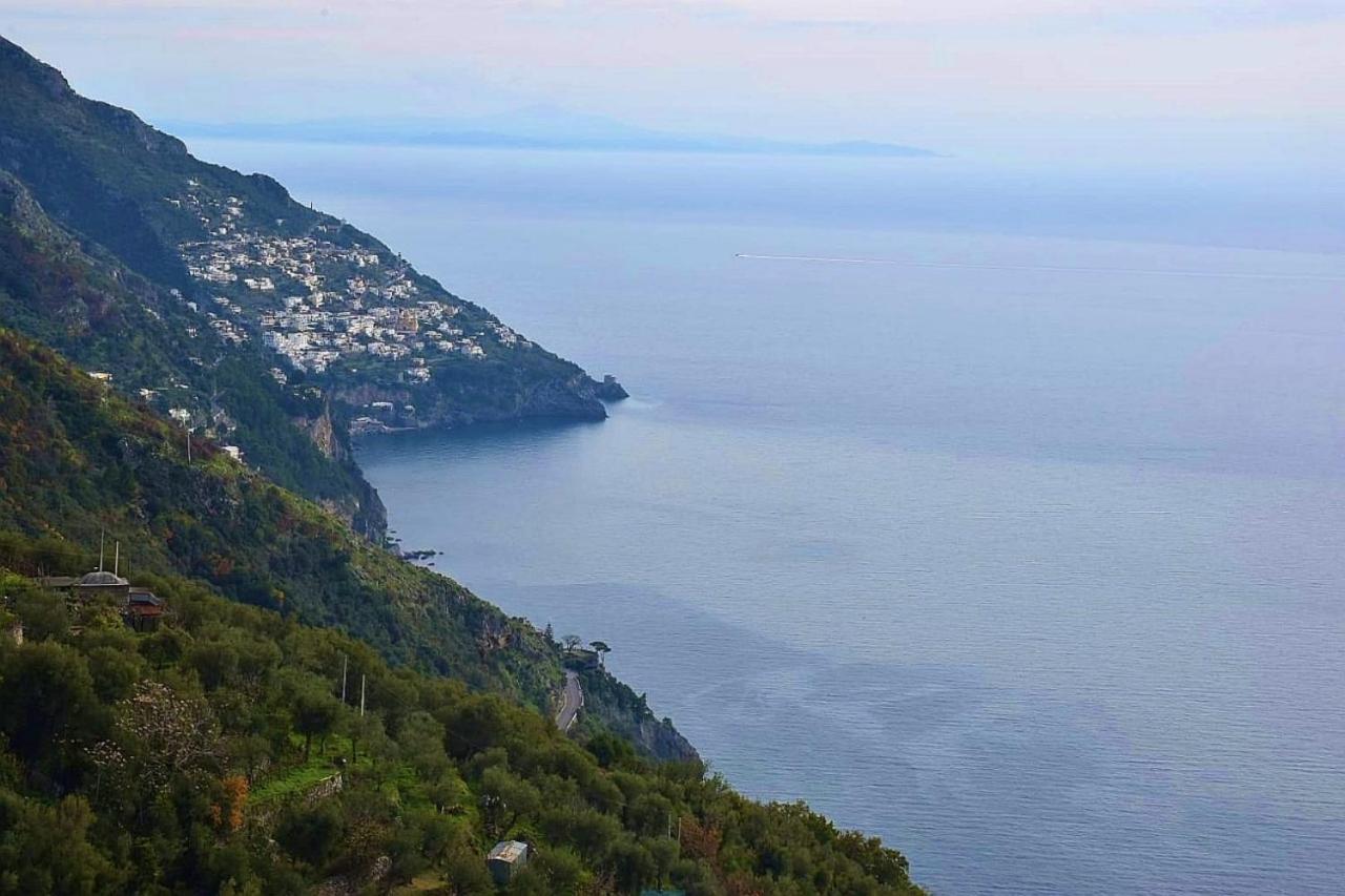 Villa La Tagliata Spectacular Jacuzzi Tub Amazing View And Private Parking Garage Positano Zewnętrze zdjęcie