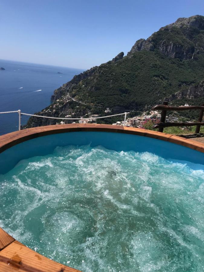 Villa La Tagliata Spectacular Jacuzzi Tub Amazing View And Private Parking Garage Positano Zewnętrze zdjęcie